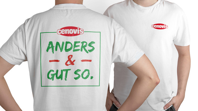 T-Shirt taille L (texte en allemand)