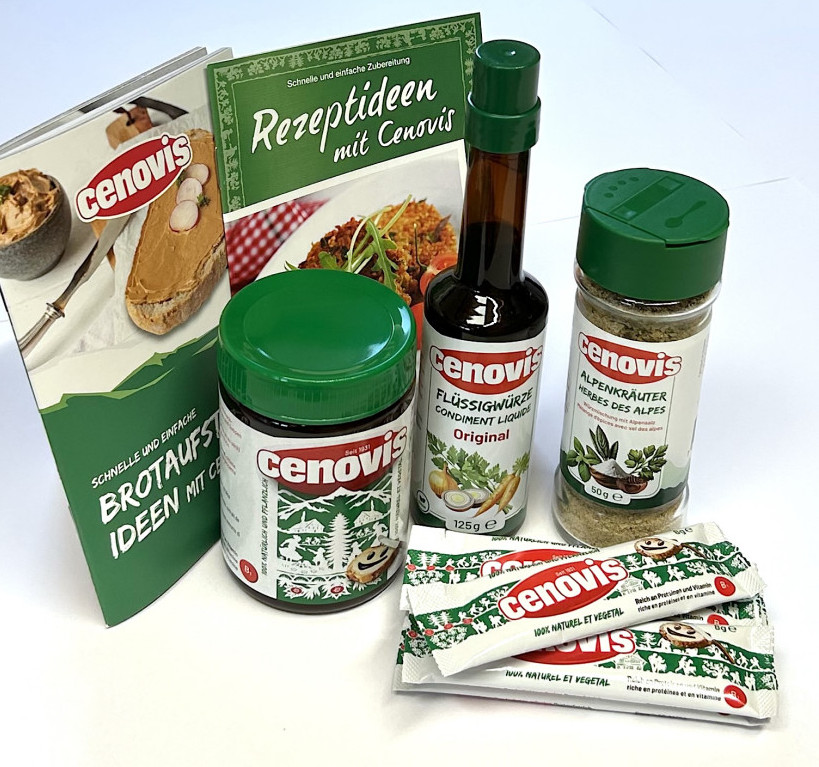 Cenovis Set de degustation avec Cenovis Herbes des alpes Mélange d'épices