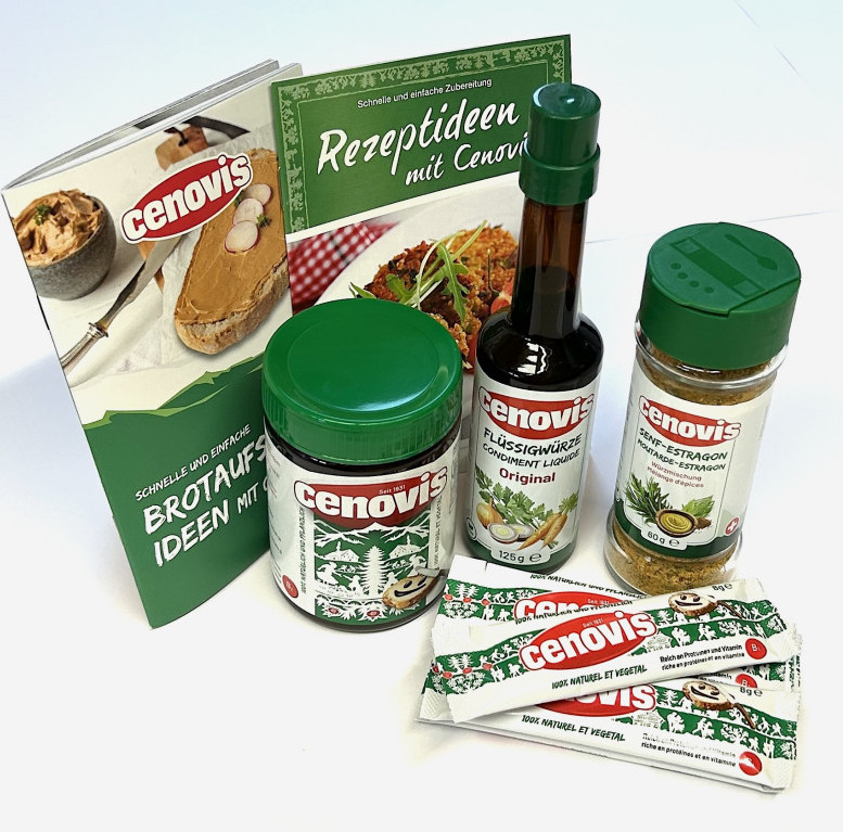 Cenovis Set de degustation avec Cenovis Moutarde-Estragon Mélange d'épices